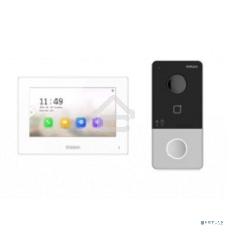 Комплект IP-видеодомофона HiWatch DS-D100IKWF(B)