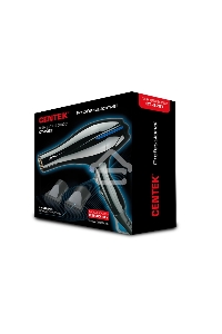 Фен Centek CT-2227 Professional 2200Вт, мощный AC мотор, 5 режимов, 2 концентратора