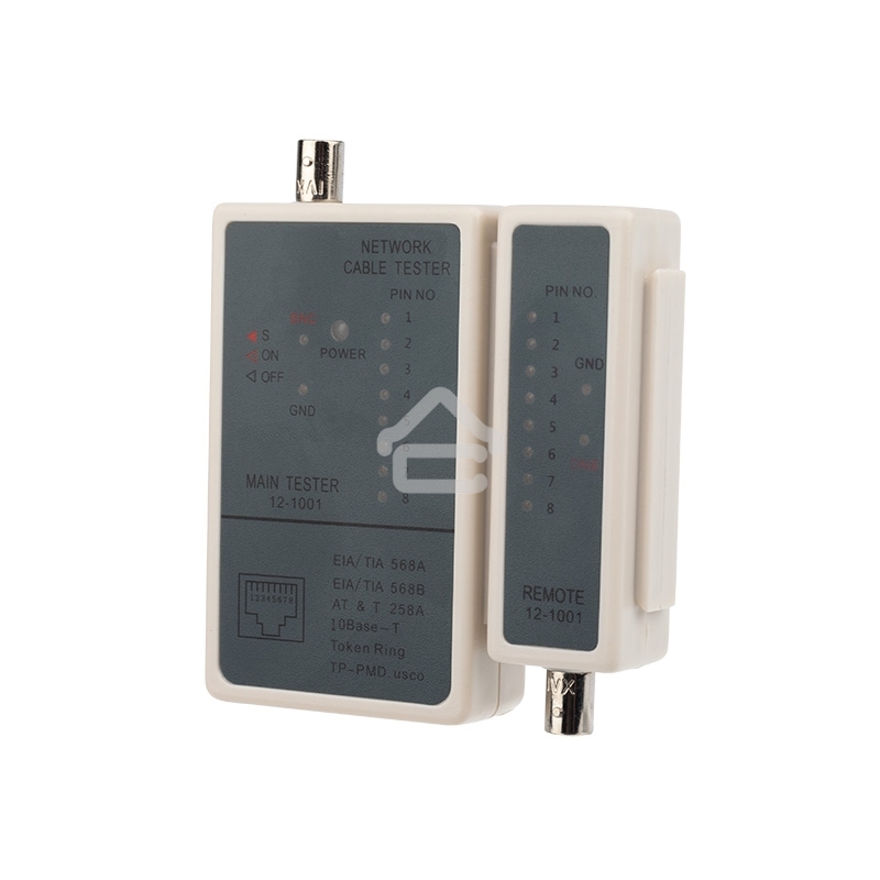 Тестер кабеля Rexant RJ-45 + BNC 5248