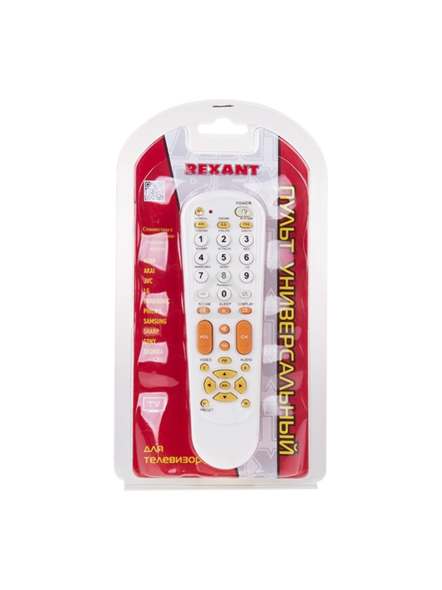 Пульт универсальный Rexant для телевизора (RX-951)