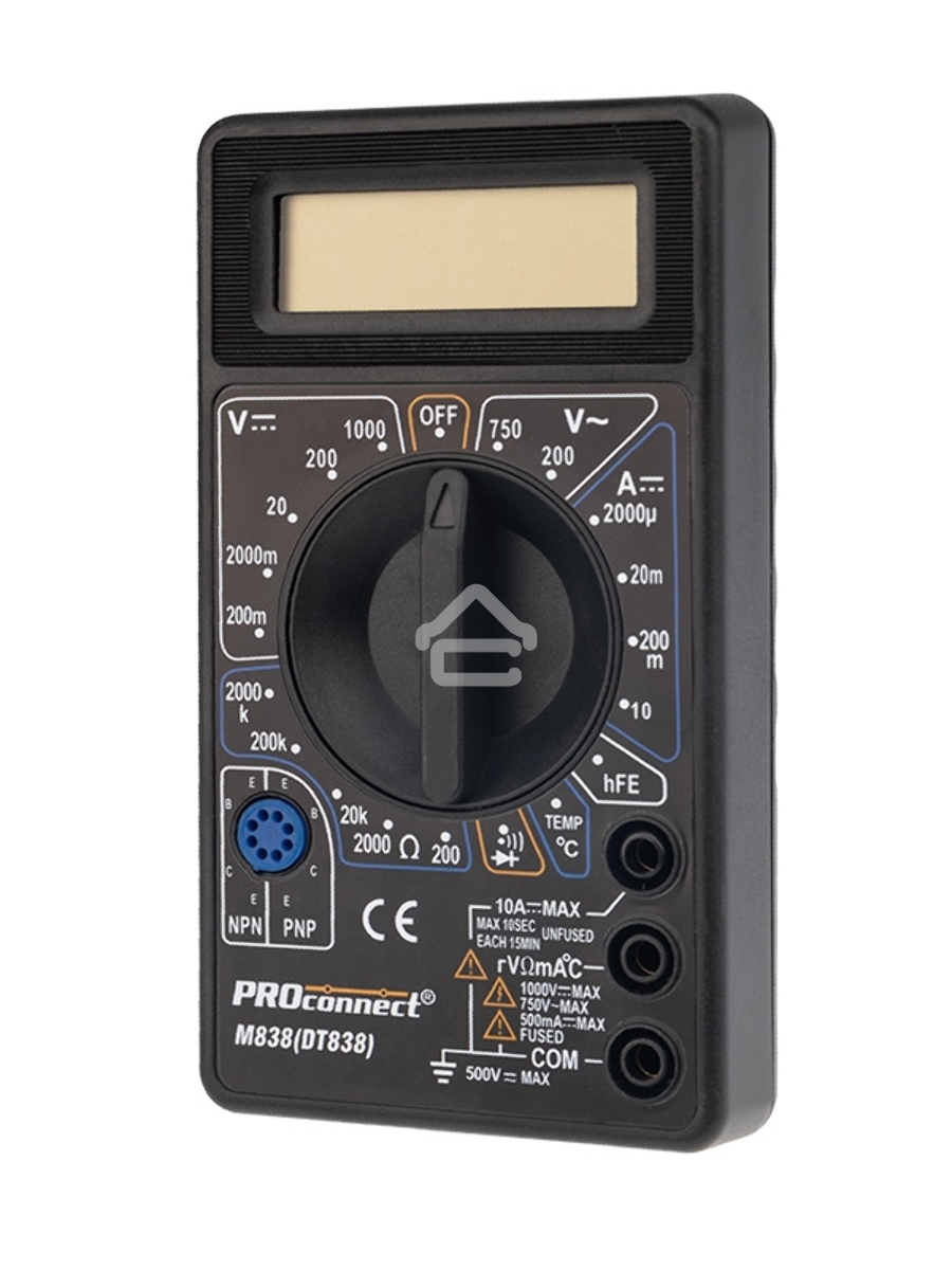 Портативный мультиметр M838 (DT838) PROconnect