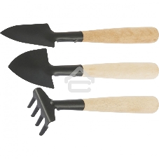 Набор по уходу за комнатными растениями Palisad деревянные рукоятки, 3 предмета