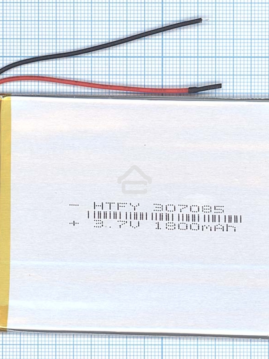 Аккумулятор Li-Pol (батарея) 3*70*85мм 2pin 3.7V/1600mAh
