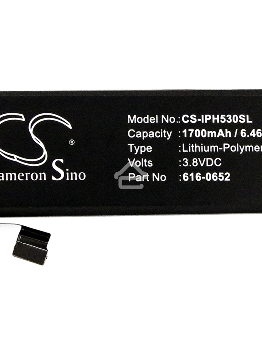 Аккумулятор CameronSino CS-IPH530SL для iPhone 5S 3.8V / 1700mAh / 6.46Wh