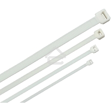 Стяжка пластиковая ITK HKW-W48-L300 300x4.8мм (упак: 100 шт) полиамид внешний (-25/+75) белый