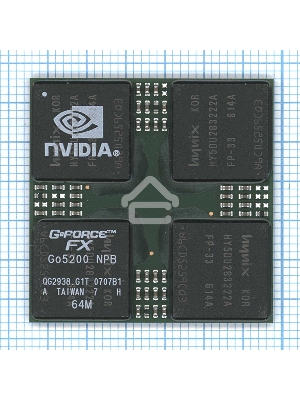 Чип nVidia GeForce FX GO5200 NPB (64M)