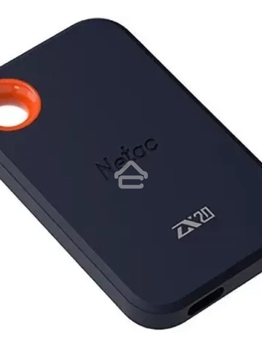 Флеш диск Netac ZX20 2TB USB 3.2 Gen 2 Type-C External SSD, R/W up to 2000MB/1800MB/s, with USB C to A cable and 20Gbps USB C to C cable 5Y wty