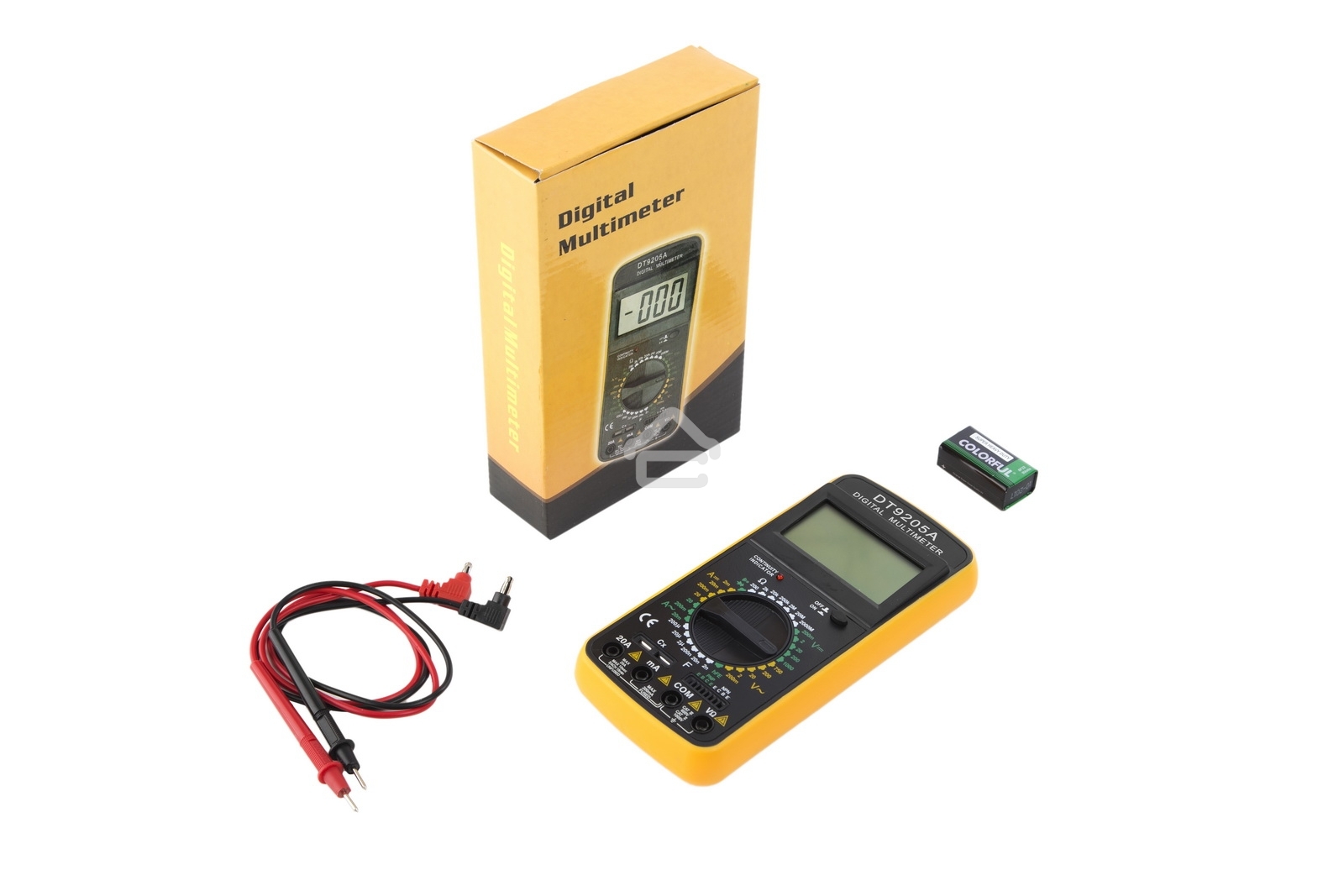 Инструменты Ресанта DT 9205A Мультиметр 61/10/506 3,5 разр ж/к дисплей, 32 режимов