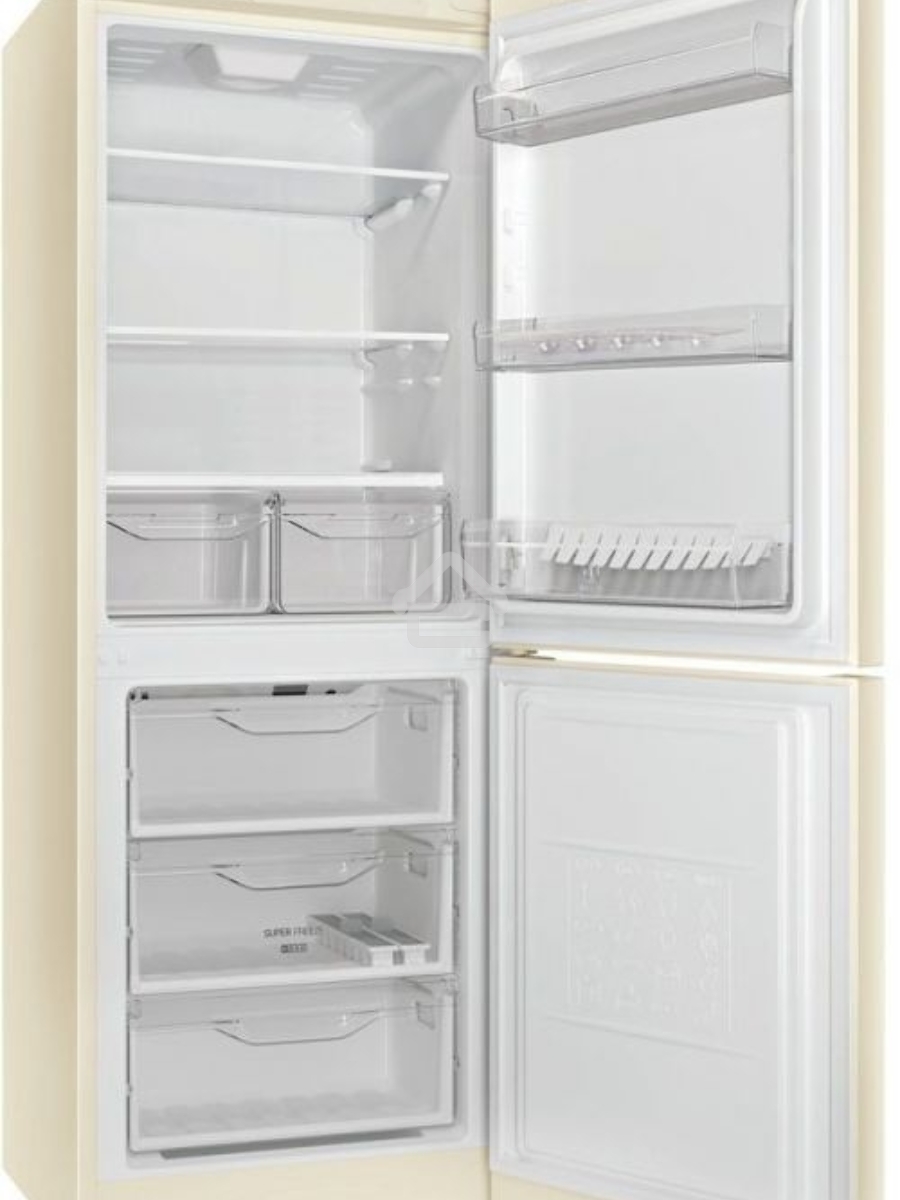 Холодильник Indesit DS 4160 E бежевый двухкамерный 182/87л морозилка снизу