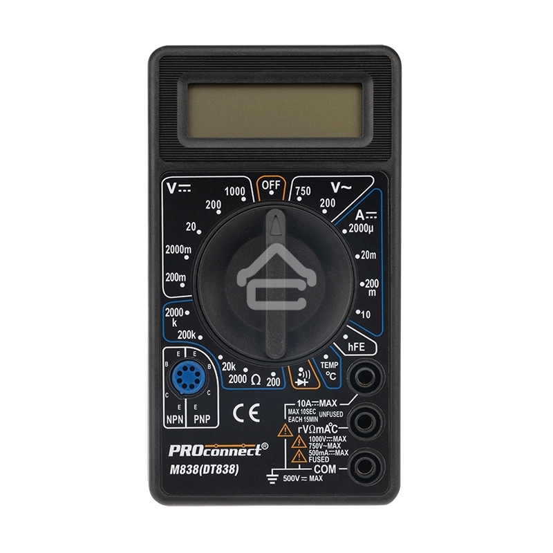 Портативный мультиметр M838 (DT838) PROconnect