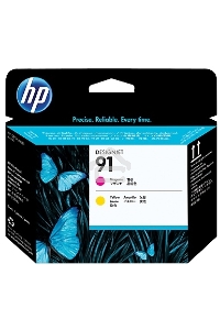 Картридж струйный HP №91 C9461A пурпурный/желтый печатающая головка для HP DJ Z6100