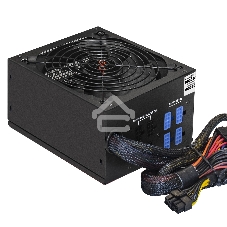 Блок питания серверный 700W ExeGate ServerPRO-700RADS (ATX, for 3U+ cases, APFC, КПД 80% (80 PLUS), 14cm fan, 24pin, 2(4+4)pin, PCIe, 5xSATA, 4xIDE, FDD, Cable Management, black)