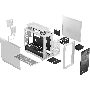 Корпус Fractal Design Meshify 2 Light TG Clear Tint белый без БП ATX 5x120mm 4x140mm 2xUSB3.0 audio bott PSU