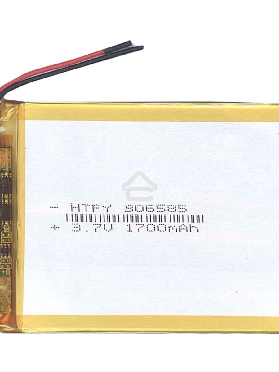 Аккумулятор Li-Pol (батарея) 3*65*85мм 2pin 3.7V/1700mAh