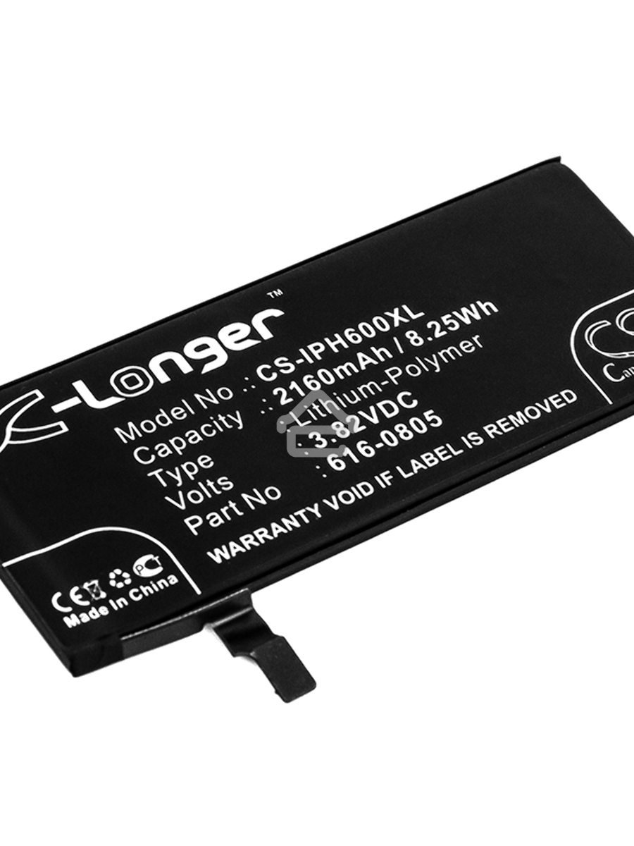 Аккумулятор CameronSino CS-IPH600XL для iPhone 6 3.82V / 2160mAh / 8.25Wh