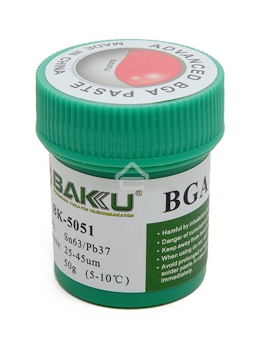 Паста паяльная BAKU BK-5051, 50 гр., банка