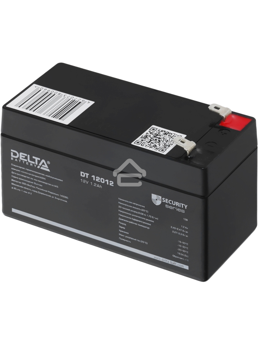 Батарея Delta DT 12012 (12V, 1.2Ah)