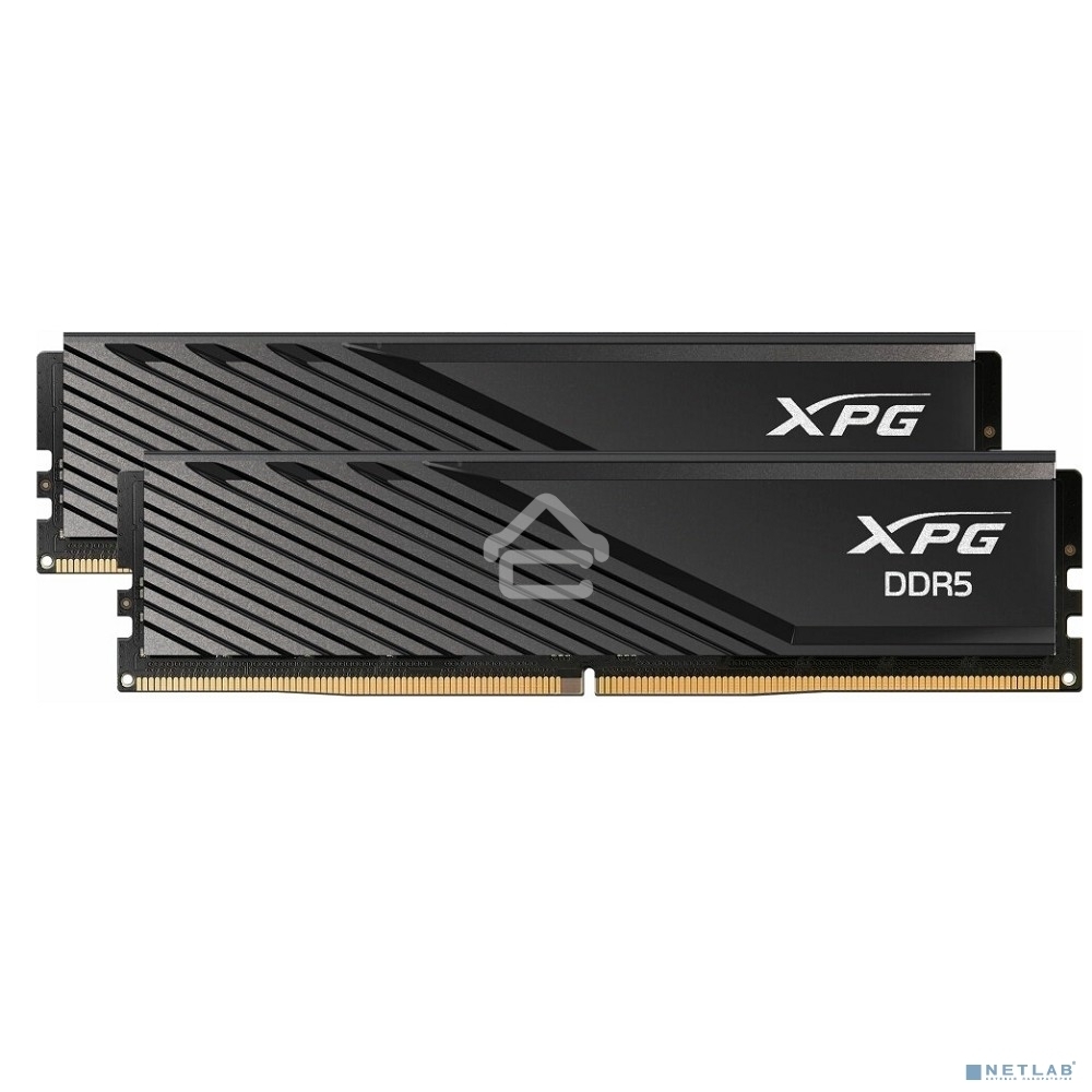 Оперативная память XPG Lancer Blade, DDR5, 32GB (2x16 GB), 6000 MHz, CL30, DIMM, радиатор, черный