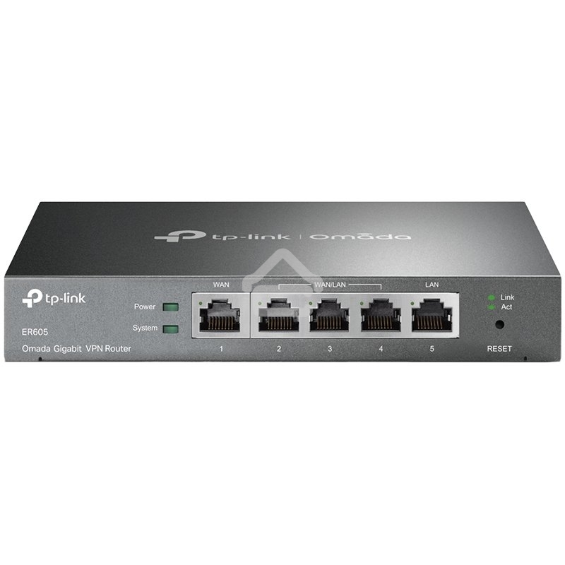 Роутер TP-Link SafeStream ER605 10/100/1000BASE-TX черный