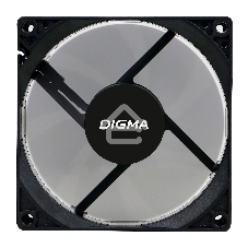 Вентилятор для корпуса Digma DFAN-90 черный, 90 мм, 1800 об/мин, 23 дБ, 3 pin