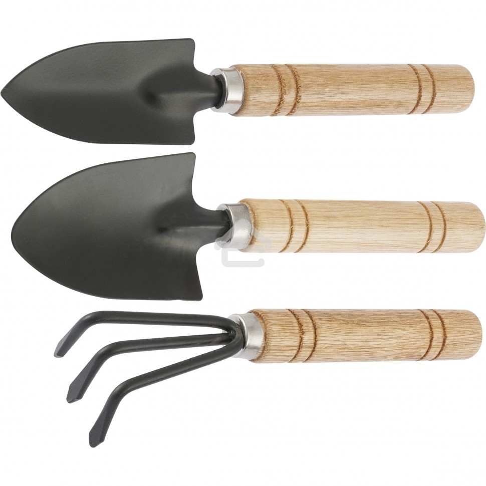 Набор по уходу за комнатными растениями Palisad деревянные рукоятки, 3 предмета