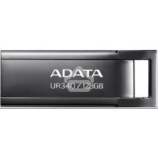 Флешка USB ADATA UR340 (AROY-UR340-128GbK), 128Gb, USB 3.2, R/W 100/30, черный