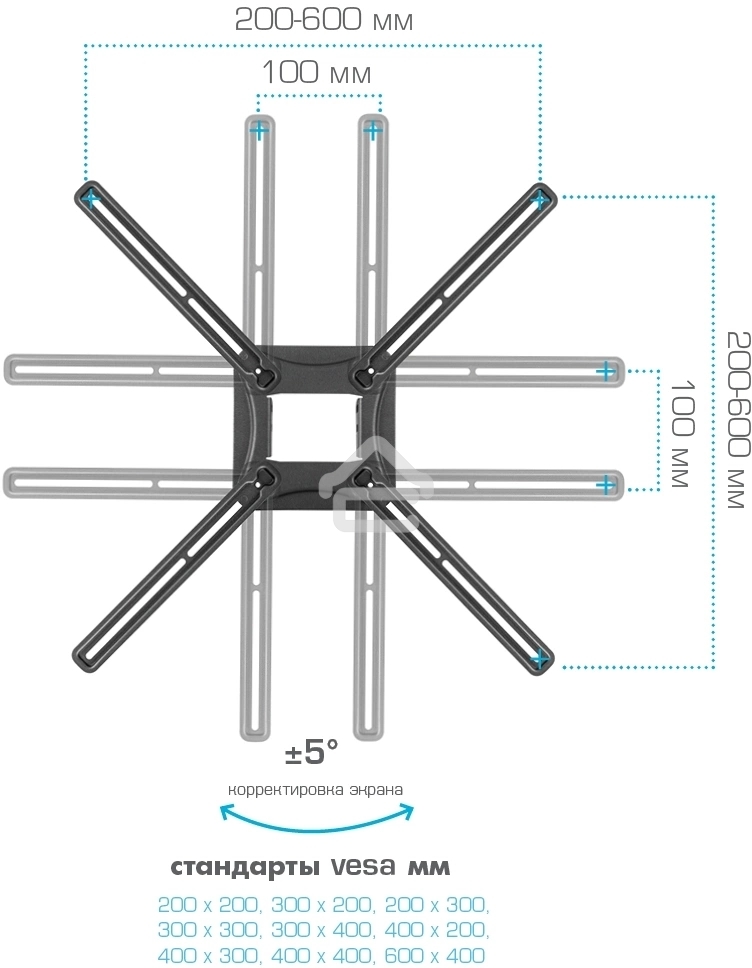 Кронштейн для телевизора Kromax CORBEL-9, 32