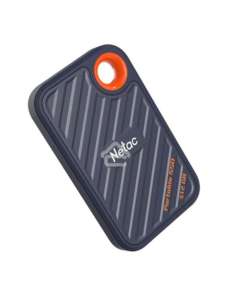 Флеш диск Netac ZX20 2TB USB 3.2 Gen 2 Type-C External SSD, R/W up to 2000MB/1800MB/s, with USB C to A cable and 20Gbps USB C to C cable 5Y wty