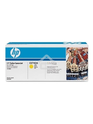 Картридж лазерный HP CE742A желтый Color LJ CP5225 (7300стр.)