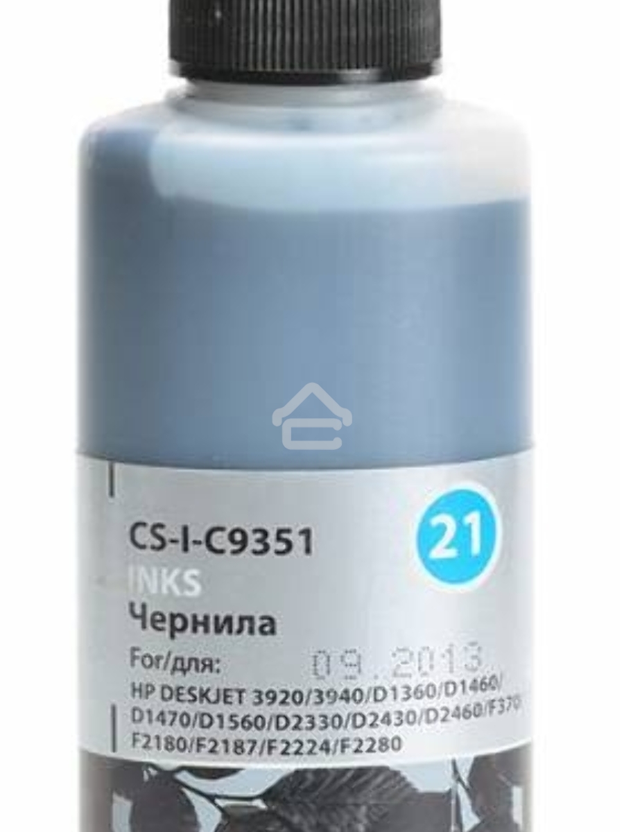 Чернила Cactus CS-I-C9351 черный (100мл) HP DeskJet 3920/3940/D1360/D1460/D1470/D1560