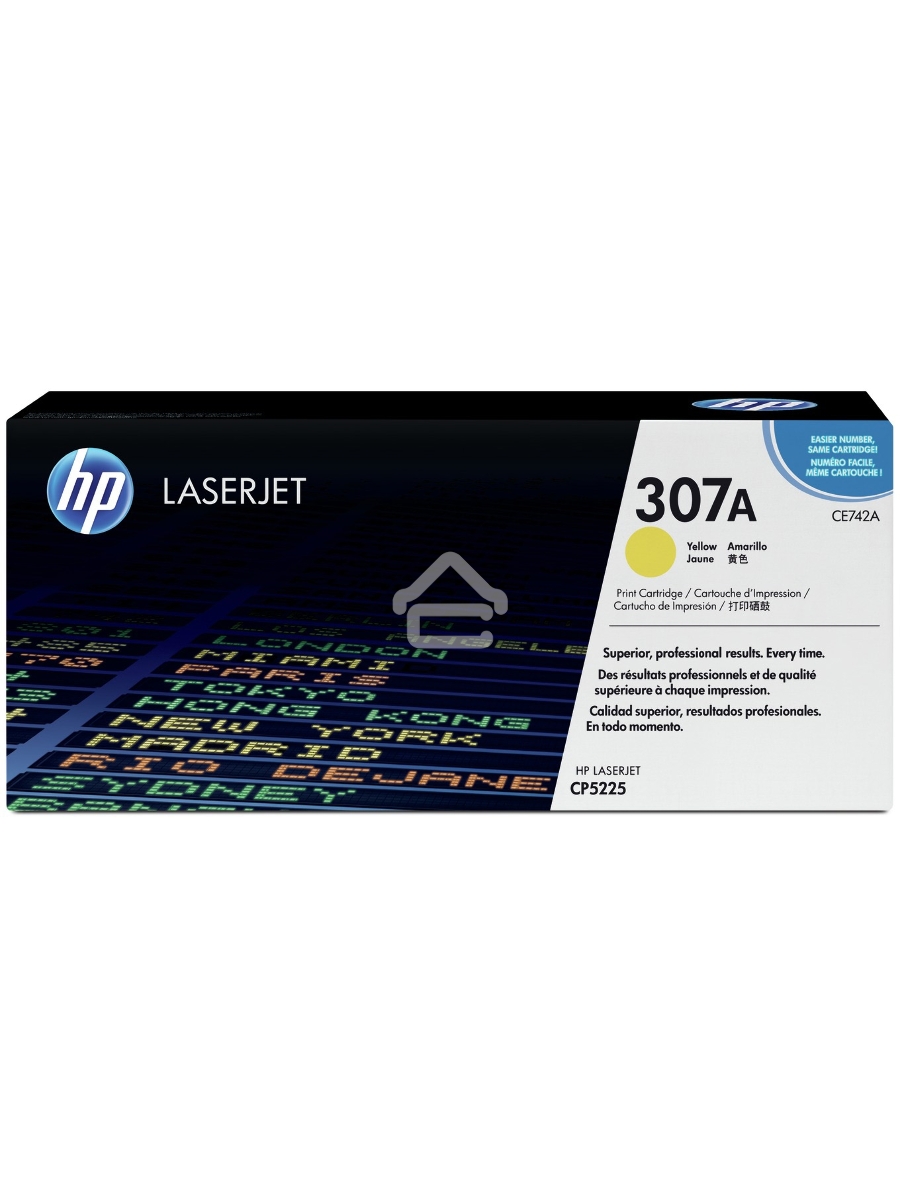 Картридж лазерный HP CE742A желтый Color LJ CP5225 (7300стр.)