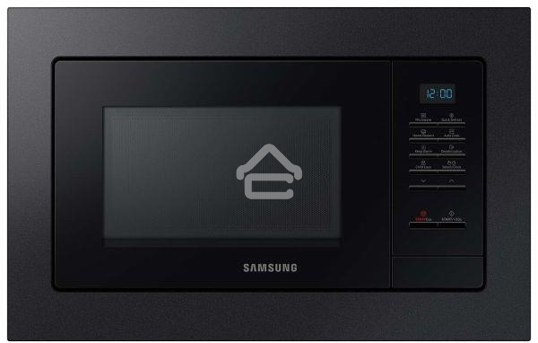 Микроволновая печь Samsung MS20A7013AB/BW черный (встраиваемая)