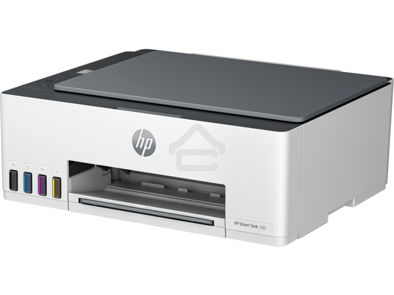 МФУ струйный HP Smart Tank 580 AiO (1F3Y2A), A4, цветной, печ. до 22 стр/мин. (ч/б) до 16 стр/мин. (цвет), 1200 x 1200 dpi, USB, Wi-Fi, Air Print, Mopria