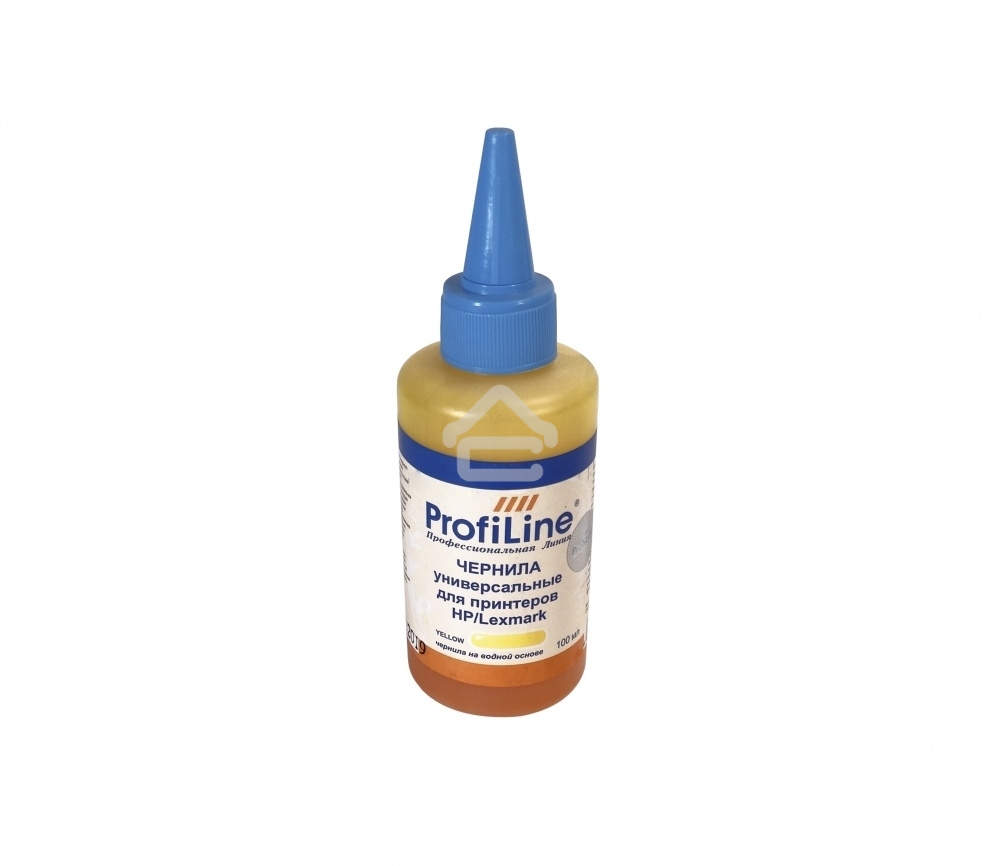 Чернила для принтеров HP/Lexmark универсальные Yellow 100 мл водн ProfiLine