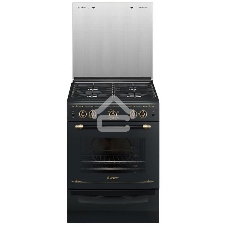 Плита газовая Gefest ПГ 6100-02 0187 черный, конфорок 4 шт, духовка 52 л, 60 см x 85 см x 60 см