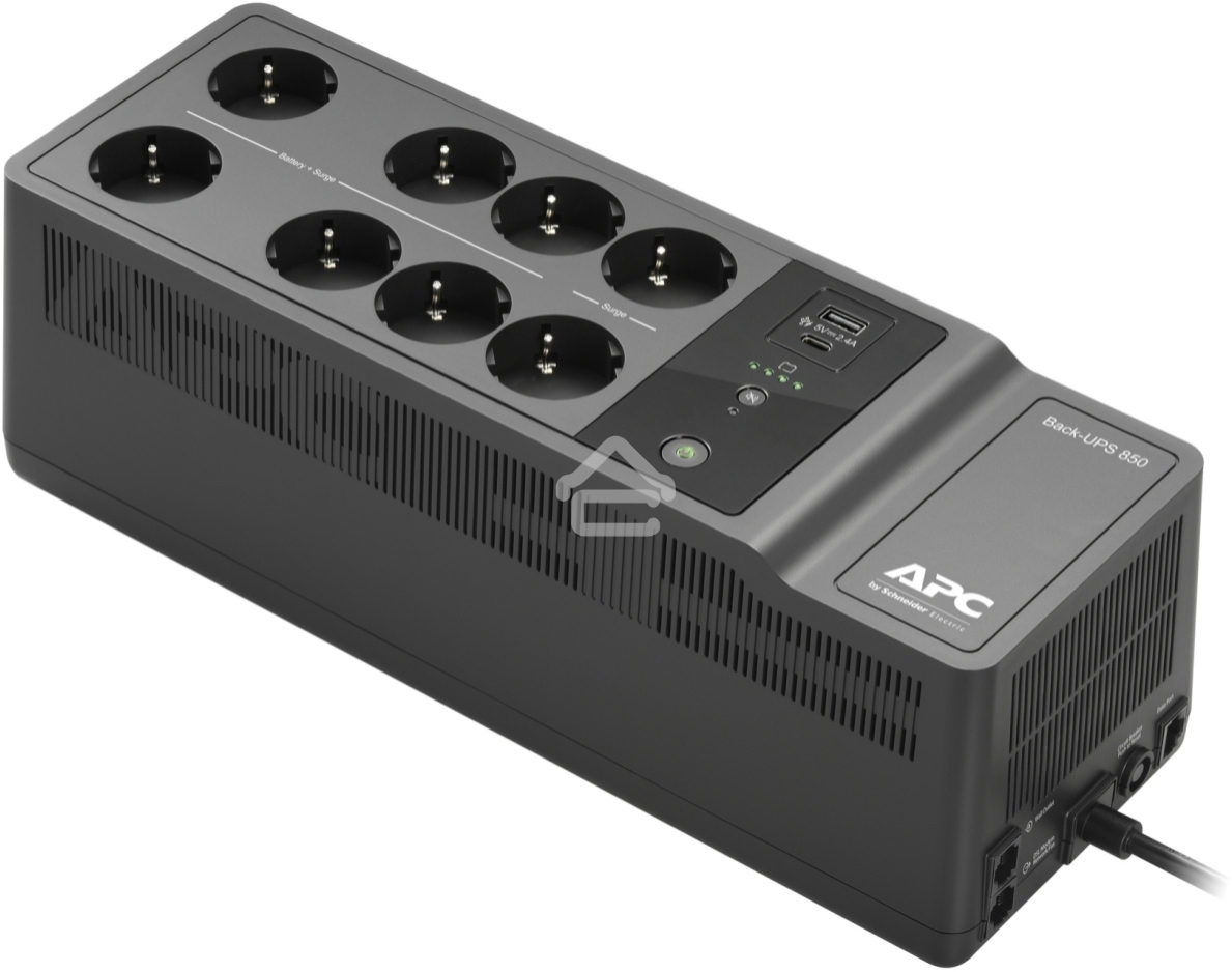 Источник бесперебойного питания APC Back-UPS ES 850VA/520W