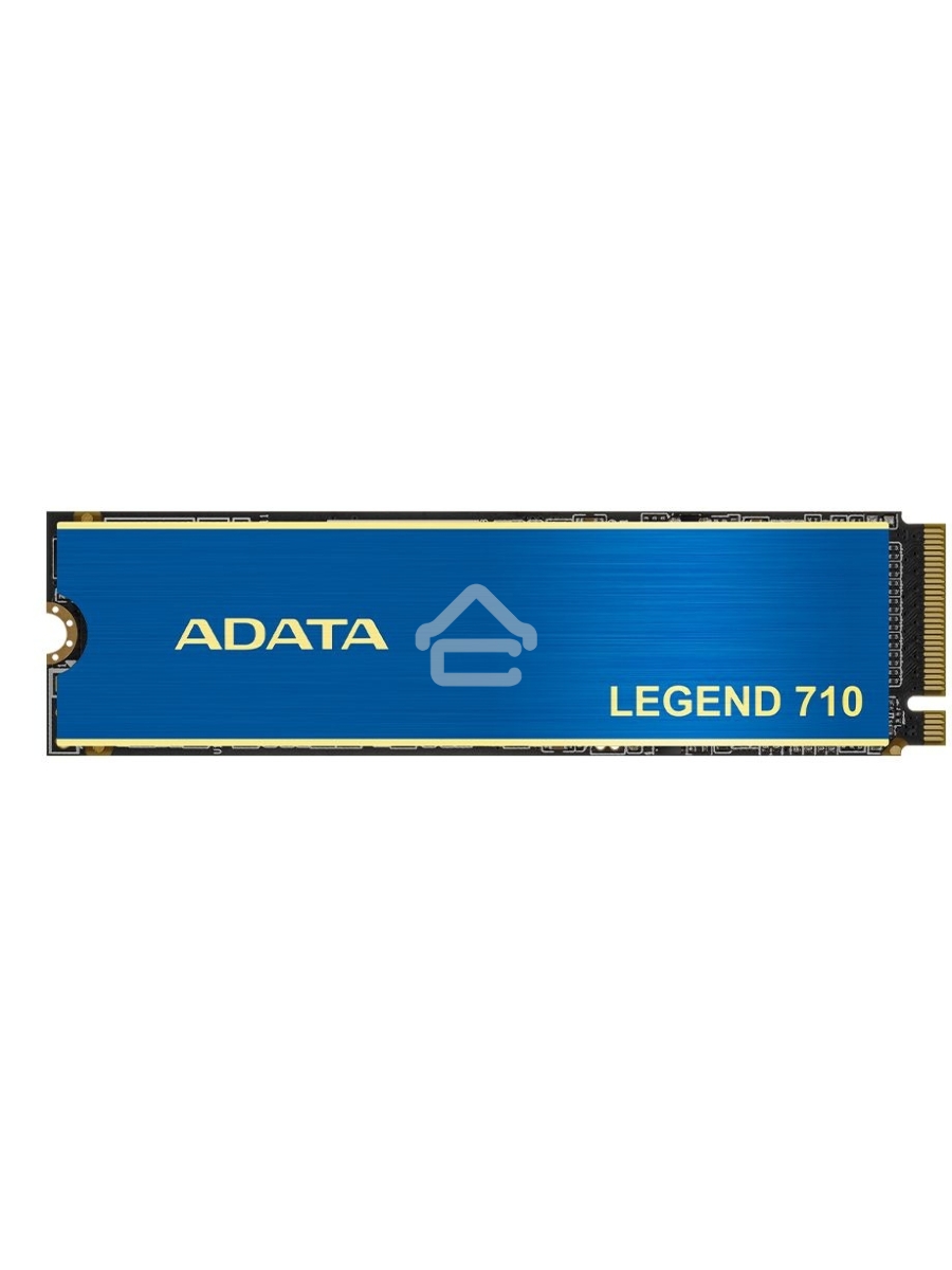 Накопитель SSD ADATA LEGEND 710, 1Tb, PCIe 3.0 x4, M.2 2280, NVMe, R/W 2400/1800, с радиатором