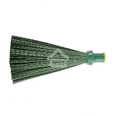 Метла полипропиленовая, 215х280 мм, круглая, без черенка, Сибртех