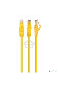 Патч-корд UTP Cablexpert кат.6, 0.25м, литой, многожильный (жёлтый)