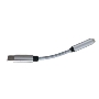 Адаптер GoPower Jack3.5MM(F)-TYPE-C(M) 00-00027481 0.1M белый