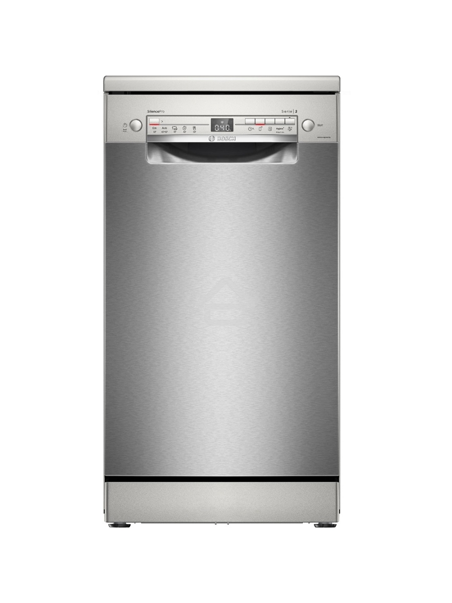 Посудомоечная машина Bosch SPS2HMI54Q, серебристая, 45 см, 10 компл., 43 дБ, класс A+