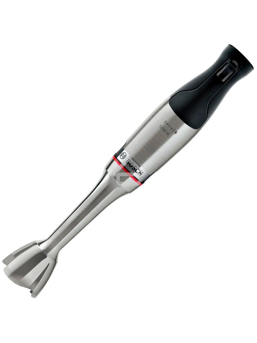 Блендер погружной Bosch MSM6M8X1, 1200Вт, нержавеющая сталь/черный