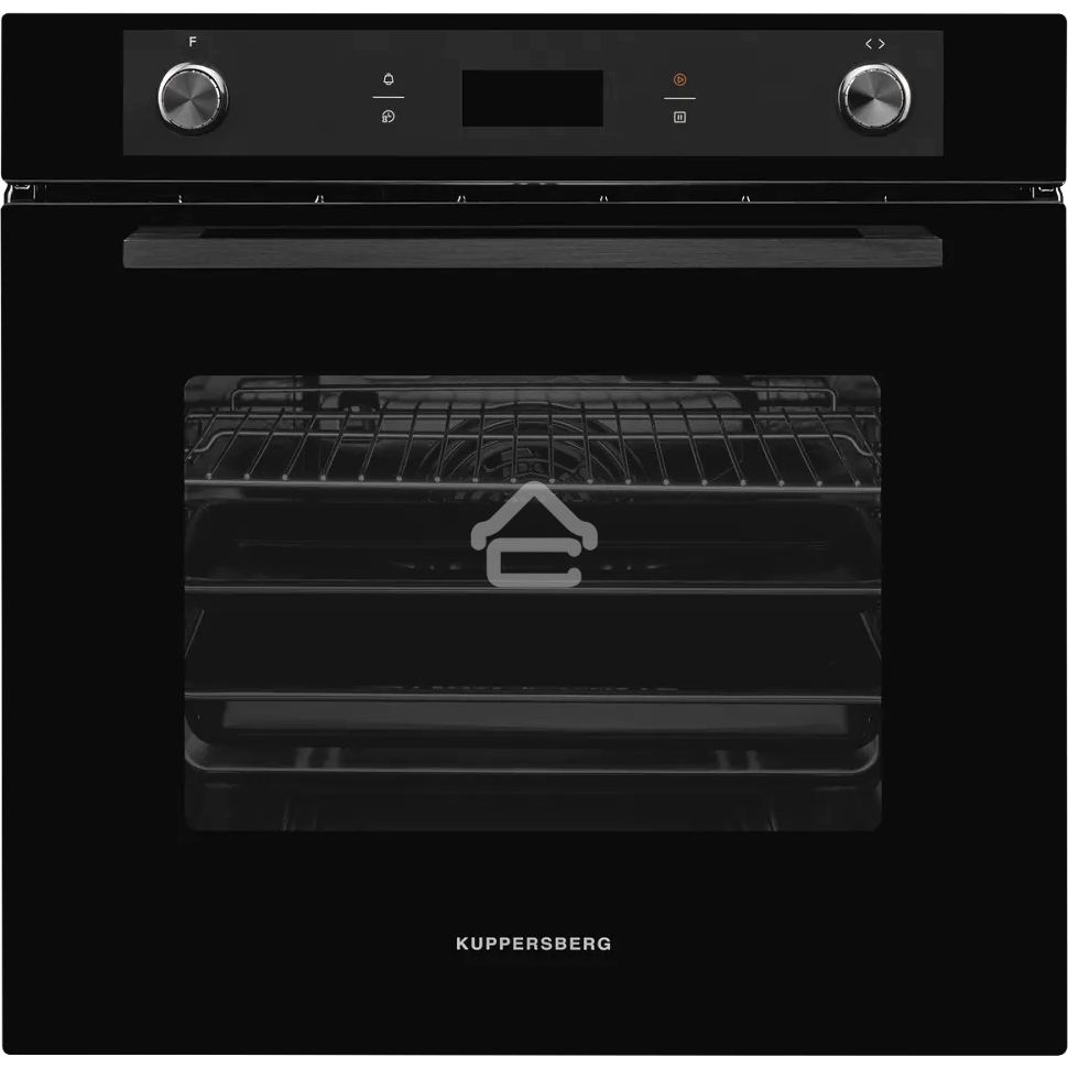 Встраиваемый духовой шкаф Kuppersberg HM 629 Black 60 см, 70 л, 9 режимов, гидролизная очистка, черный