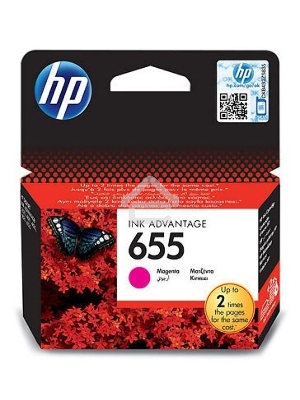 Картридж струйный HP 655 CZ111AE пурпурный для HP DJ IA 3525/4615/4625/5525/6525 (600стр.)