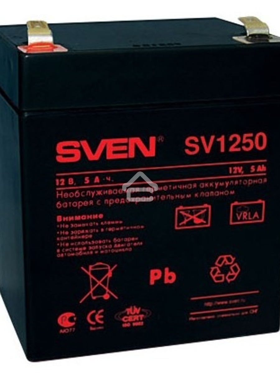 Батарея Sven SV1250 (12V 5Ah)