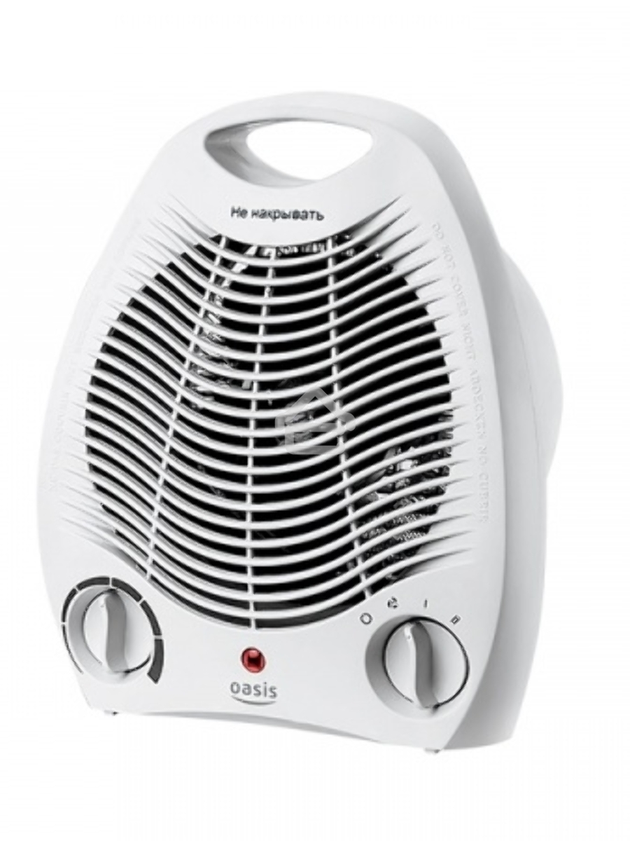 Тепловентилятор Oasis SB-20R белый, 2000 Вт, 20 м2