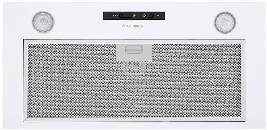 Вытяжка встраиваемая Maunfeld Crosby Light (C) 60 белый, 60 см, 850 куб. м/ч, 48 дБ