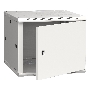 Шкаф коммутационный ITK (LWR3-09U66-MF) 9U 600x600мм пер.дв.металл 2 бок.пан. 90кг серый 200град. 600мм сталь