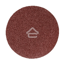 Диск абразивный Kranz на ворсовой основе на липучке, без отверстий, P 180, 125 мм, 10 шт.