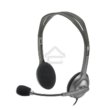 Гарнитура проводная Logitech Headset H111 Stereo grey (981-000594/981-000593/981-000588)